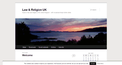 Desktop Screenshot of lawandreligionuk.com